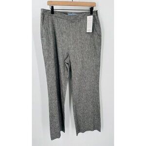 Antonio Melani Lusia Pant Size 12  Relaxed Fit Black, Ivory New With Tags